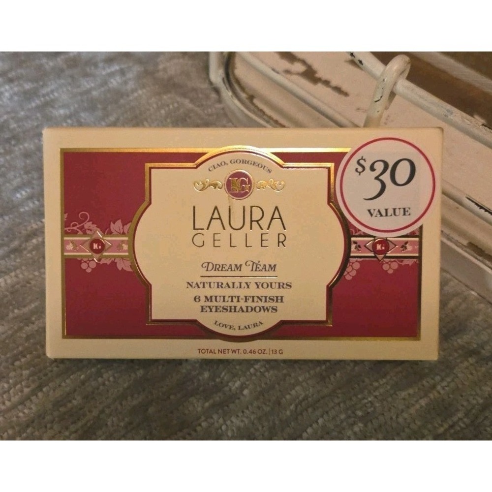 Laura Geller Dream Team Eyeshadow Palette 6 Multi-Finish Eyeshadows‎ NEW